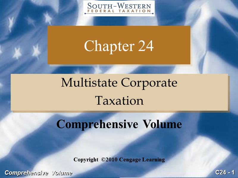 美国税法2010  multistate corporate taxation.ppt_第1页