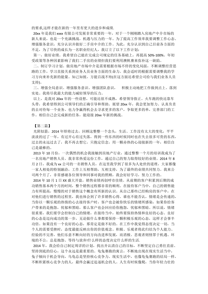 房产经纪人工作总结.doc_第2页