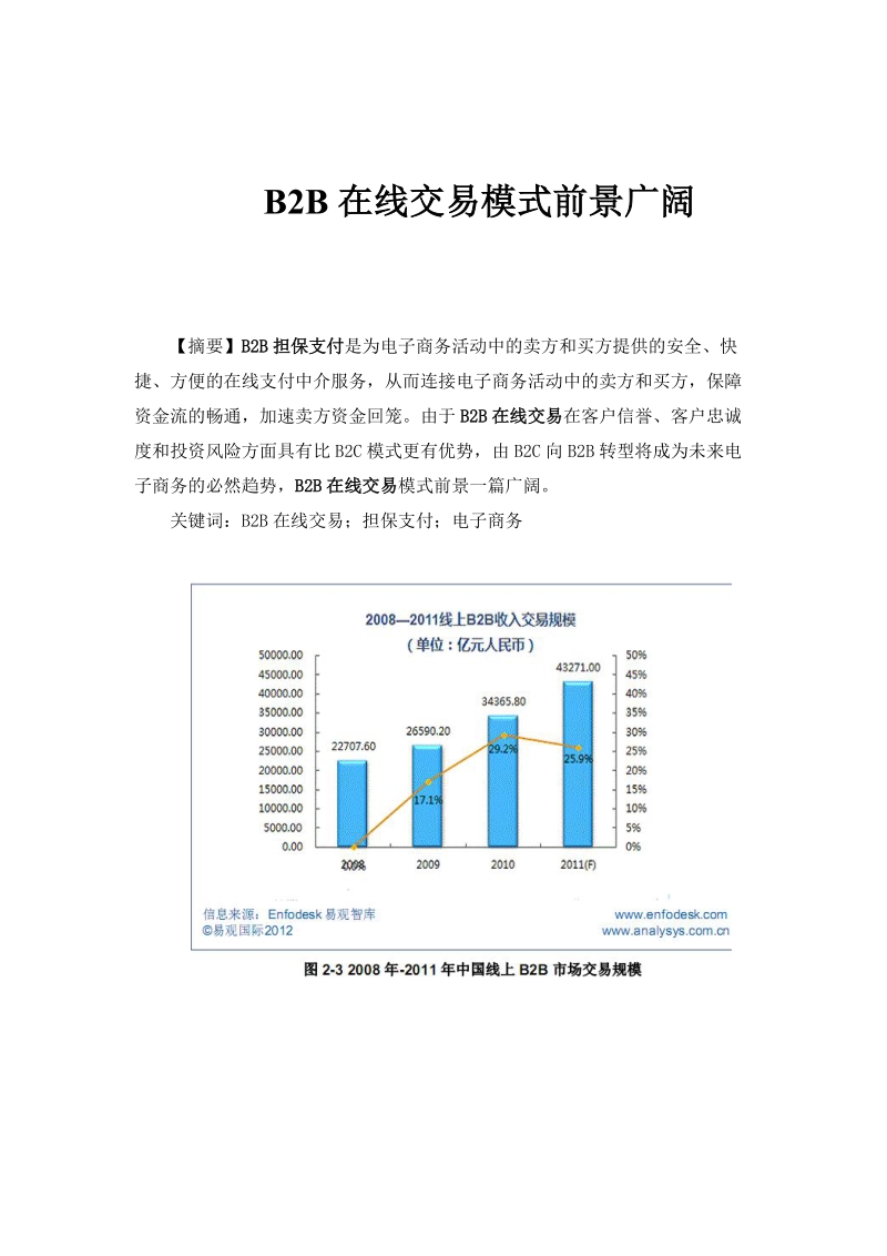 b2b支付发展前景广阔.doc_第1页