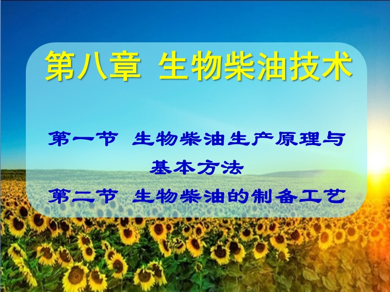 生物柴油技术.ppt_第1页