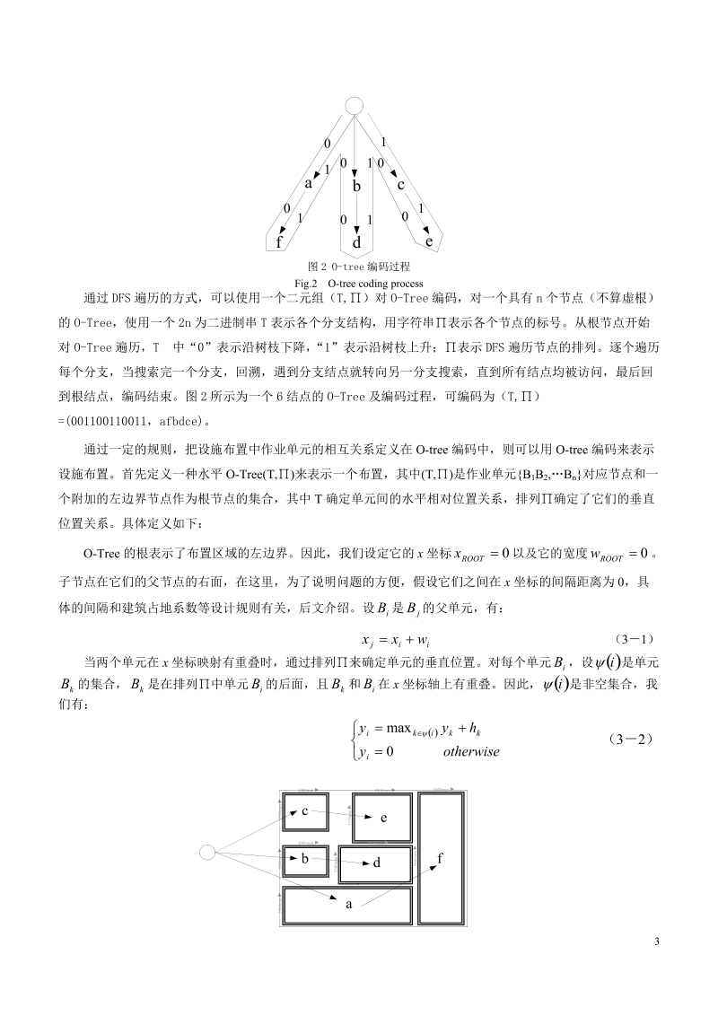 论文 基于o-tree编码和模拟退火算法的物流驱动设施布置模型及算法研究.doc_第3页