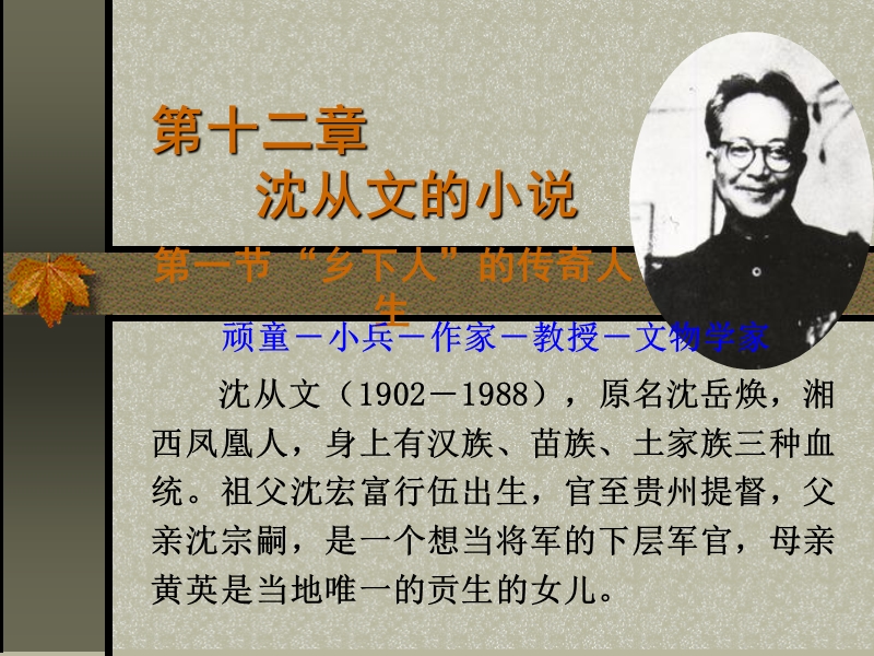 中国现代文学 （十一）.ppt_第1页