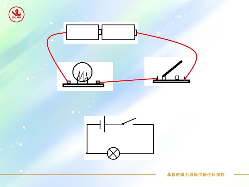 简单电路学生试验：组装电路练习：试根据图中实物连接.ppt_第3页
