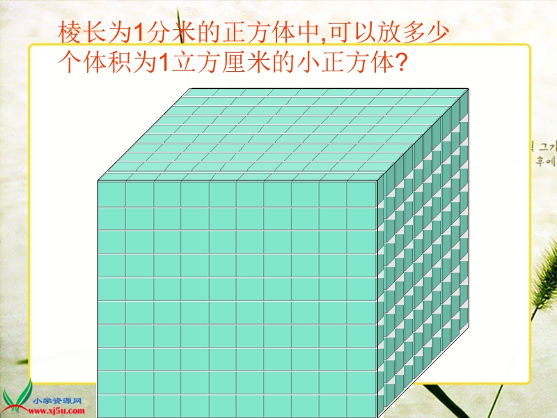 北师大版数学五年级下册《体积单位的换算》ppt课件之三.ppt_第3页