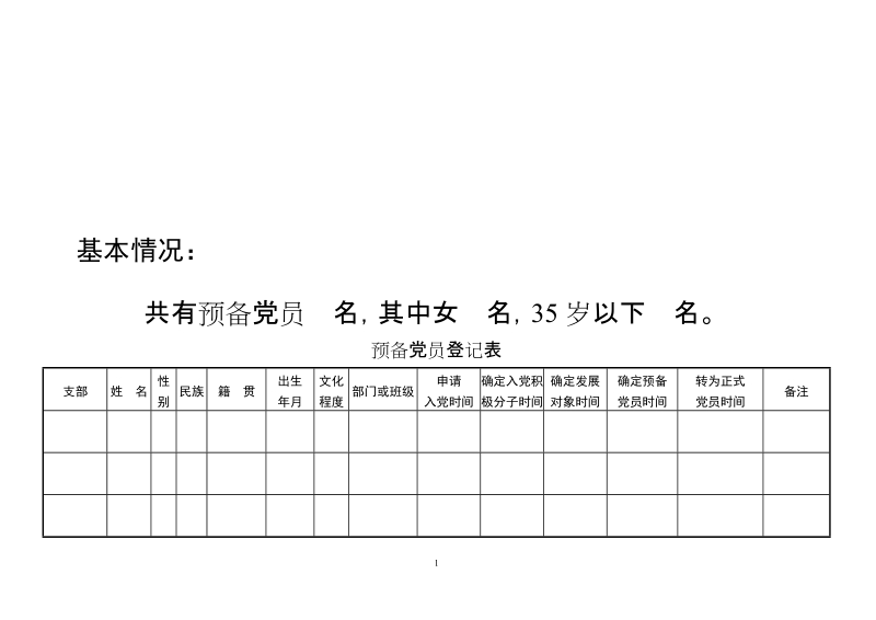 党委（总支）年发展对象登记表.doc.doc_第1页