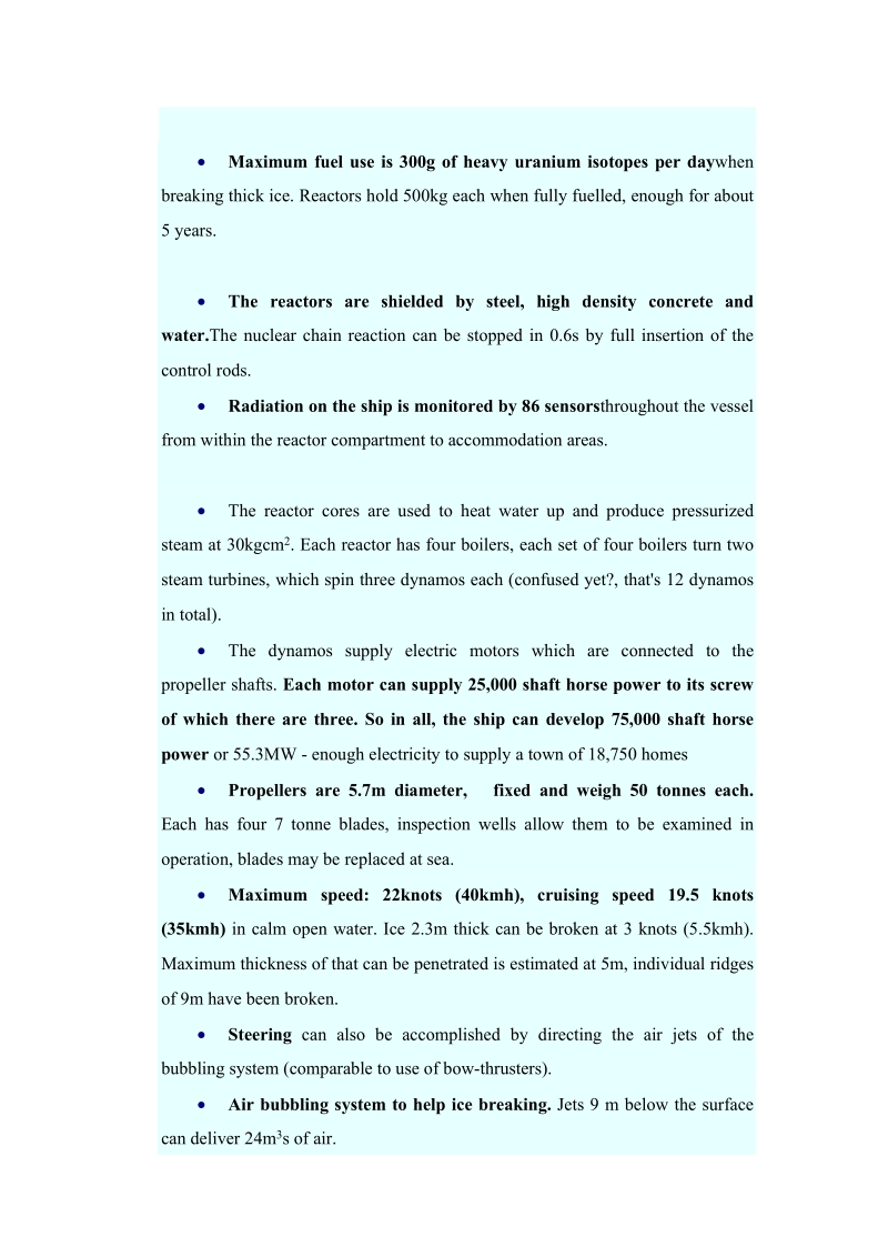 俄罗斯核动力破冰船-亚马尔号资料.doc_第2页