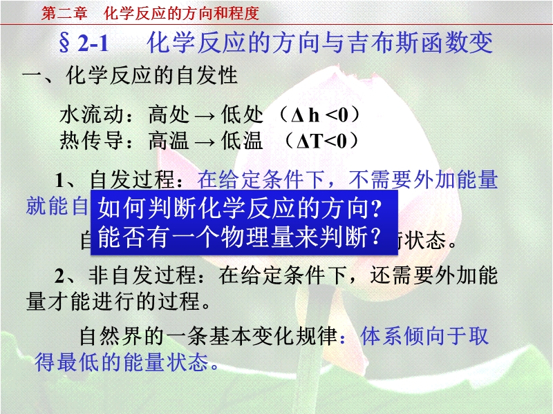 02第二章 化学反应的方向和程度.ppt_第2页