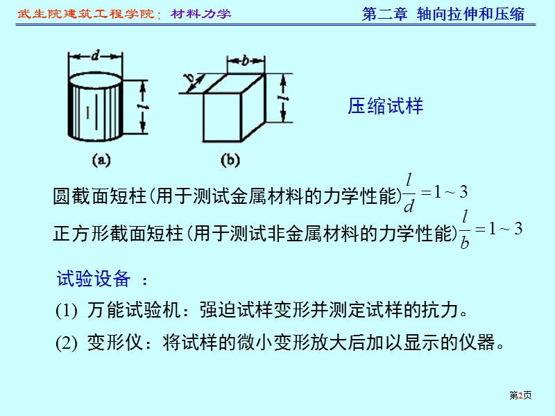 02.5.材料在拉伸和压缩时的力学性能.ppt_第2页