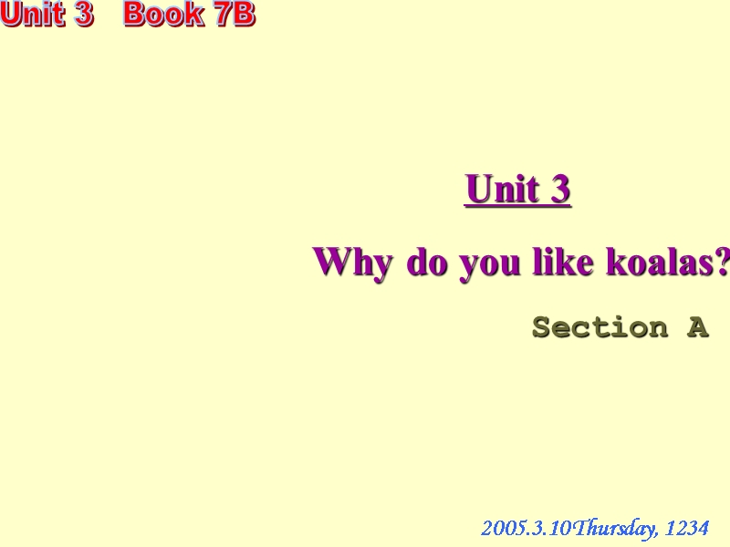 why do you like koalas 2.ppt_第1页