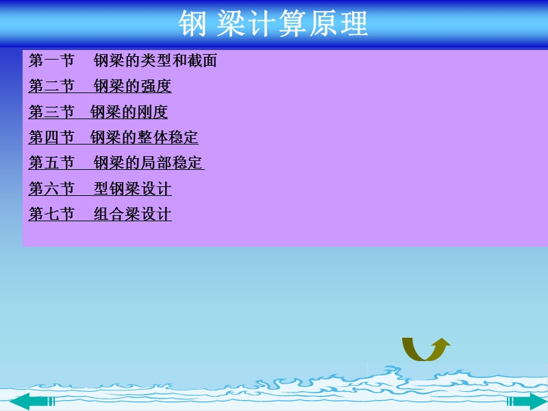 钢梁计算.ppt_第1页