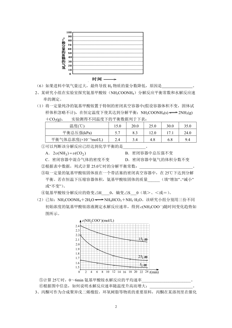 《化学反应原理》专题训练.doc_第2页