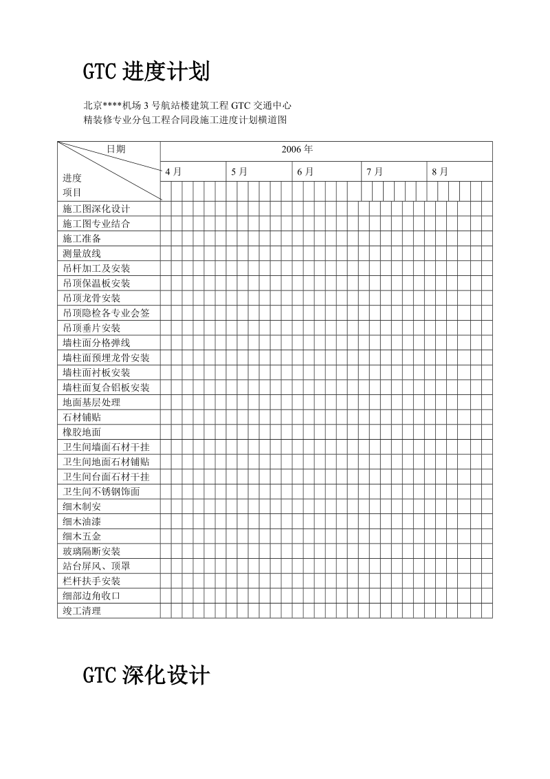 北京某机场交通中心内装修施工组织设计方案.doc_第2页