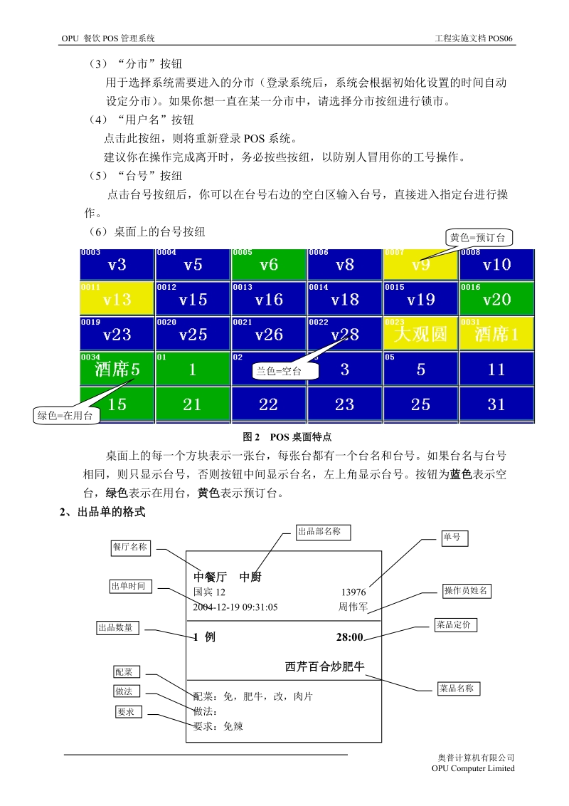 奥普酒店管理软件学习-pos操作培训手册.doc_第2页