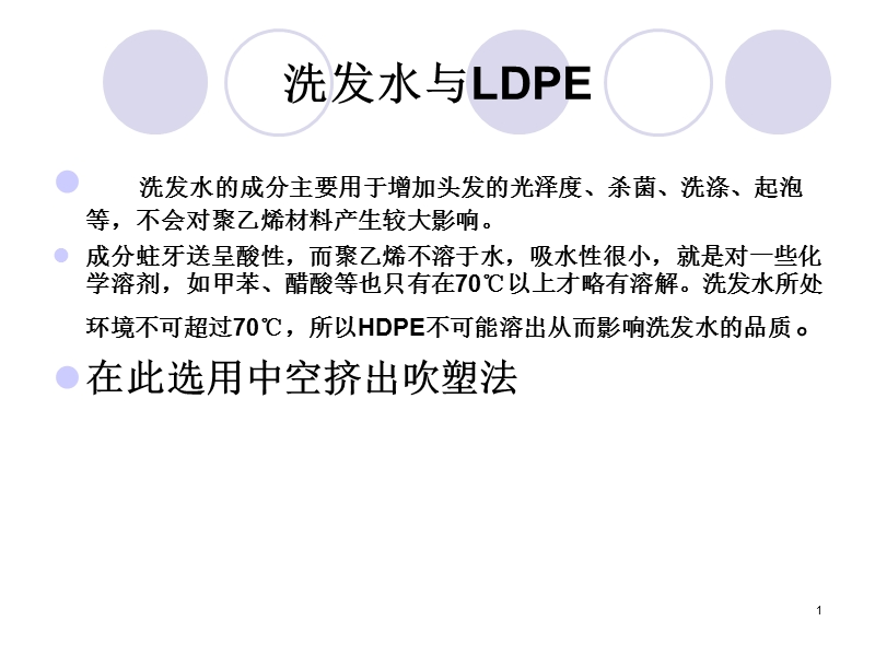 1lhdpe洗发水瓶生产线的设计.ppt_第1页