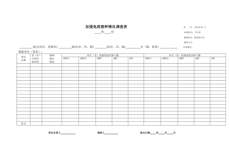 附件三 表1 年 月常规免疫完成情况记录表.doc_第2页