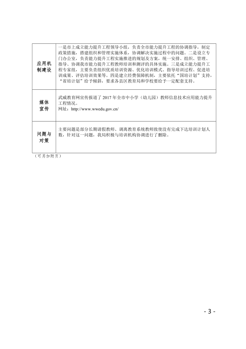 甘肃省2013年教育项目循环督查情况汇报.doc_第3页