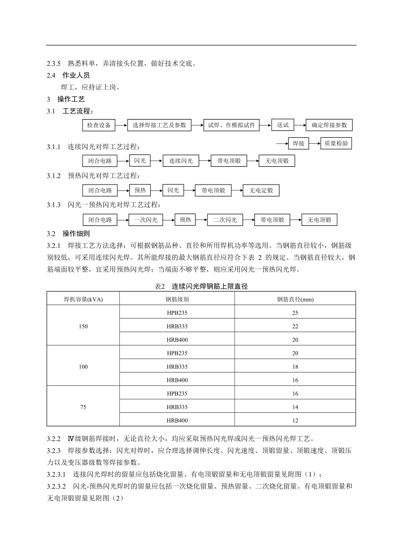 108 钢筋闪光对焊工艺标准.doc_第2页