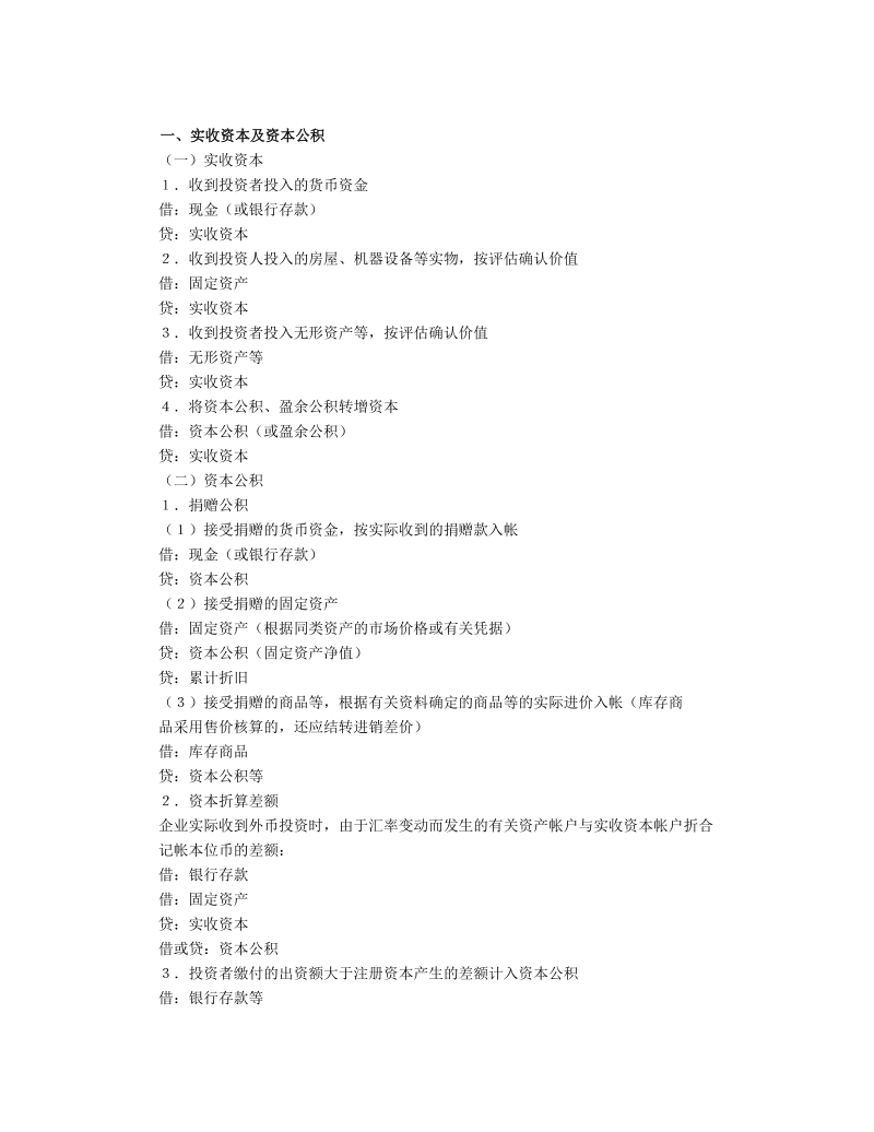 初级会计实务不能不会的分录.doc_第1页