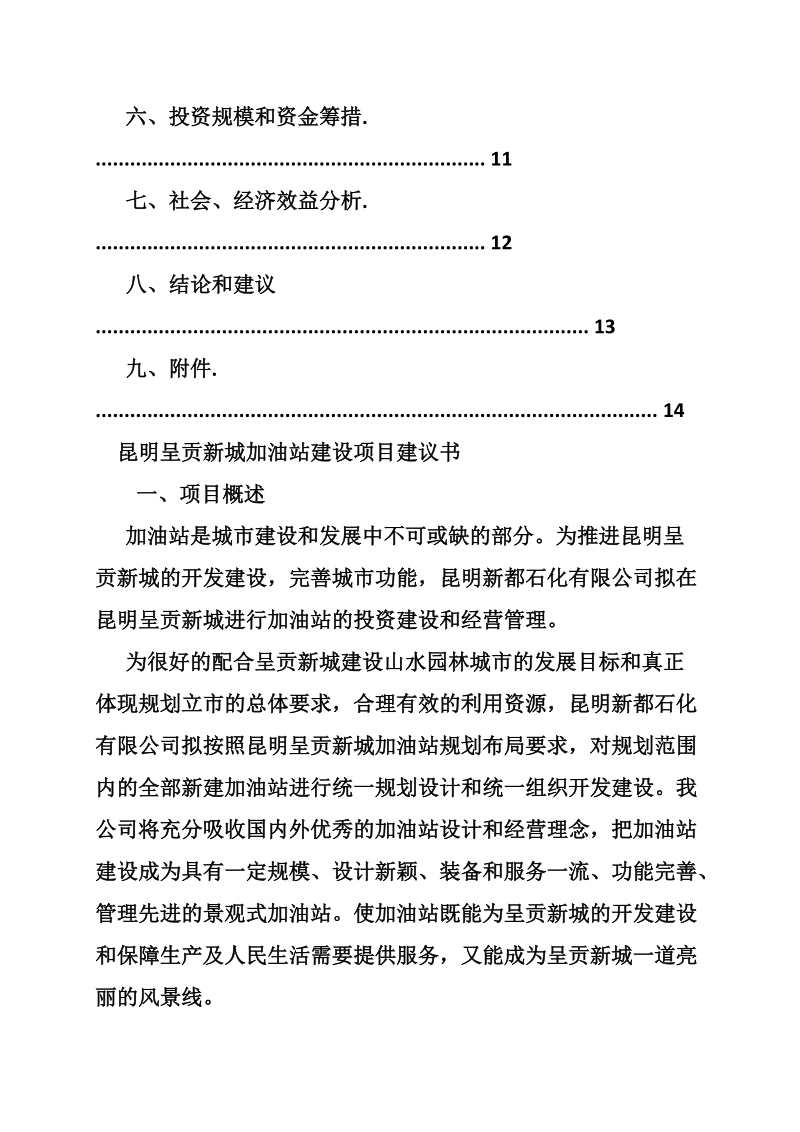 加油站项目建议书.doc_第2页