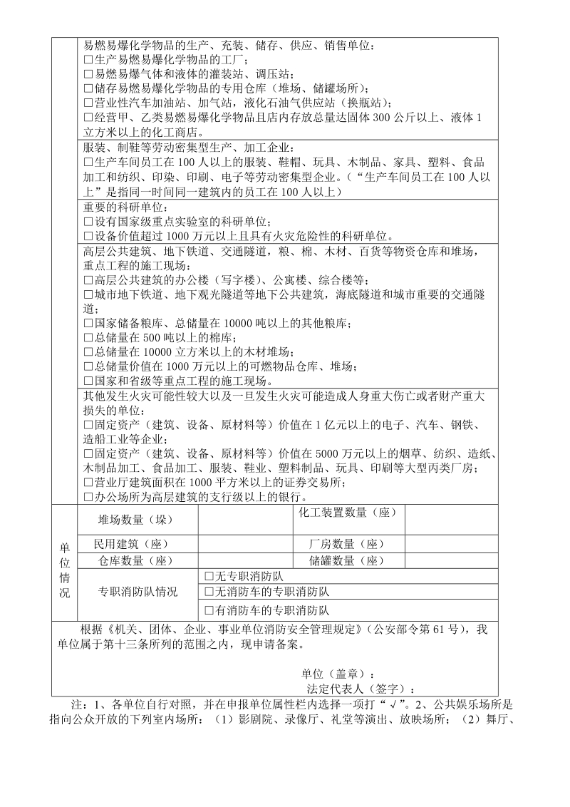 消防安全重点单位申报表.doc_第2页