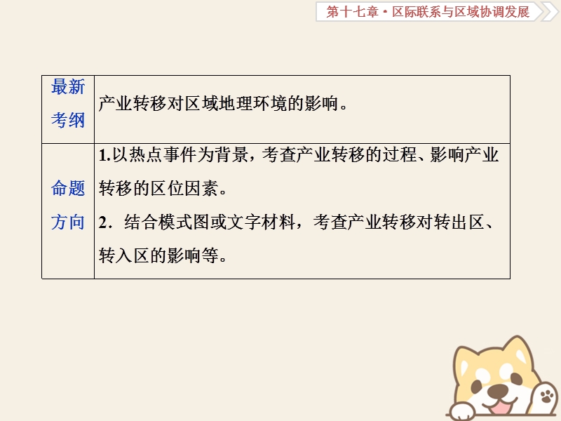 2019届高考地理总复习 第十七章 区际联系与区域协调发展 第37讲 产业转移——以东亚为例课件 新人教版.ppt_第2页