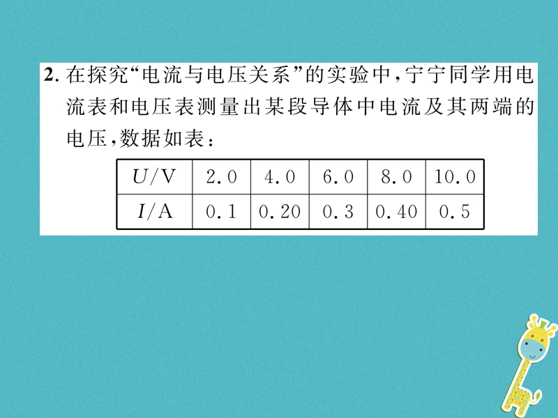 2018九年级物理上册第14章第2节探究欧姆定律第1课时探究电流与电压电阻的关系课件新版粤教沪版.ppt_第3页