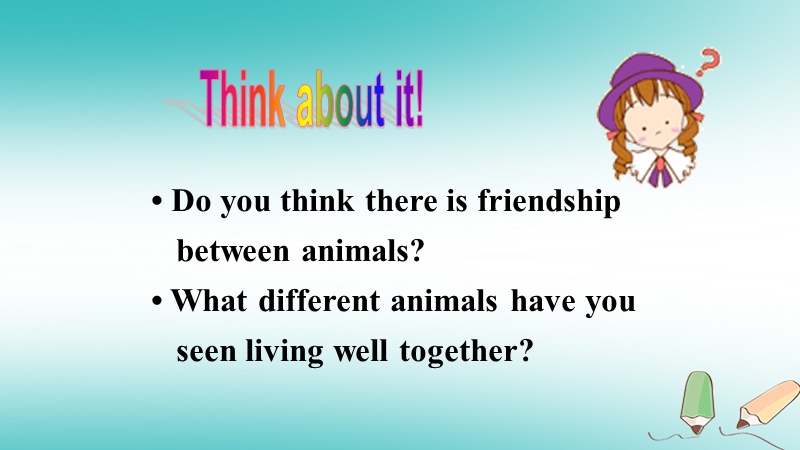 八年级英语下册 unit 3 animals are our friends lesson 18 friendship between animals课件 （新版）冀教版.ppt_第2页