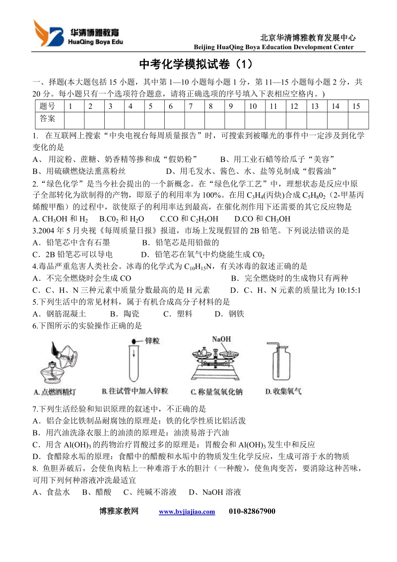 化学活动与探究.doc_第1页