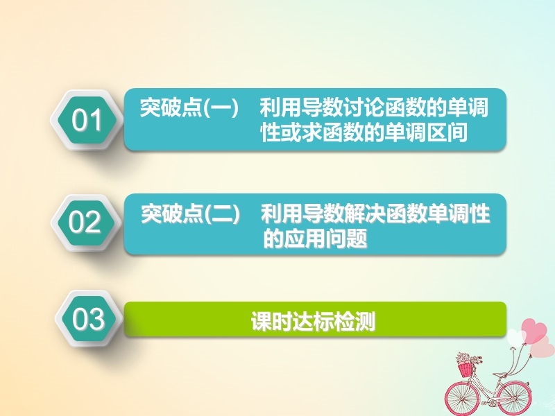 江苏专版2019版高考数学一轮复习第三章导数及其应用第二节导数与函数的单调性实用课件文.ppt_第2页