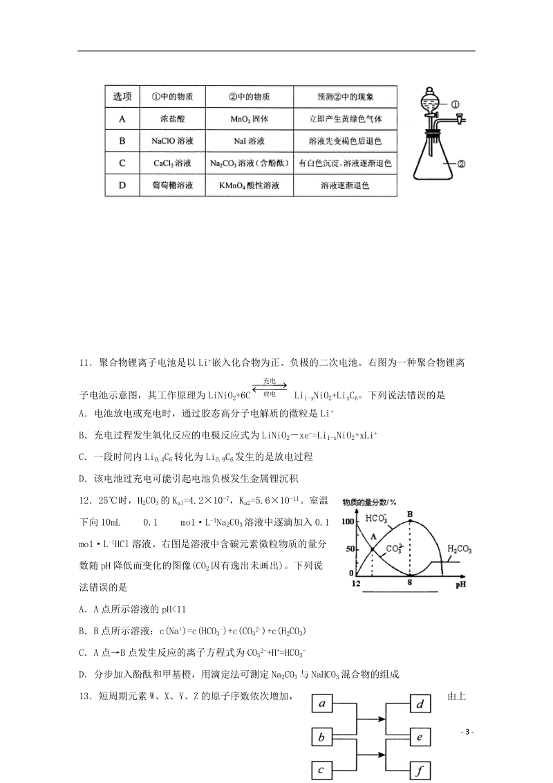 陕西省黄陵中学2018届高三理综6月模拟考试题（重点班）.doc_第3页