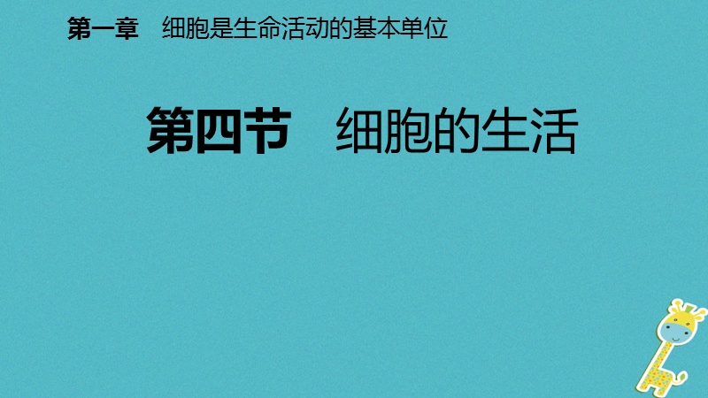 七年级生物上册 第二单元 第一章 第四节 细胞的生活课件 （新版）新人教版.ppt_第2页