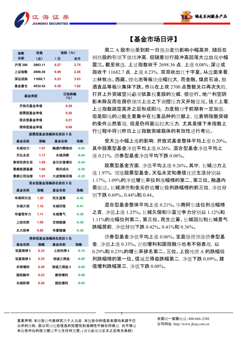 江海证 券-基金创富日报-100908.doc_第2页