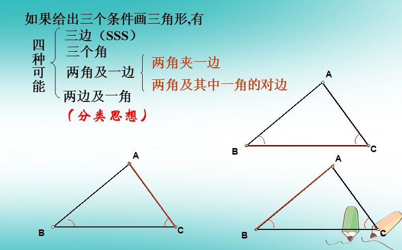 山东省济南市槐荫区七年级数学下册第四章三角形4.3探索三角形全等的条件4.3.2探索三角形全等的条件课件新版北师大版.ppt_第3页