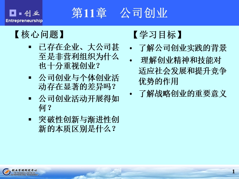 第11章  公司创业.ppt_第1页