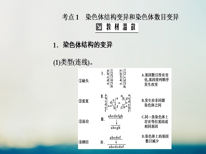 2019版高考生物总复习第七单元生物的变异育种和进化第2讲染色体变异和育种课件.ppt_第3页