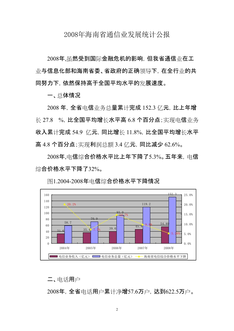 海南省通信行业统计年报资料.doc_第2页