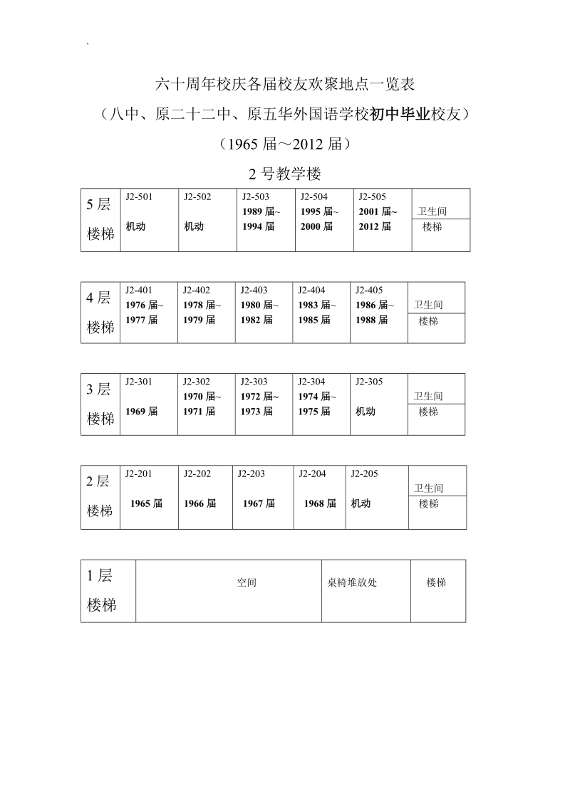 号教学楼初高高二年级-昆明八中.doc_第2页