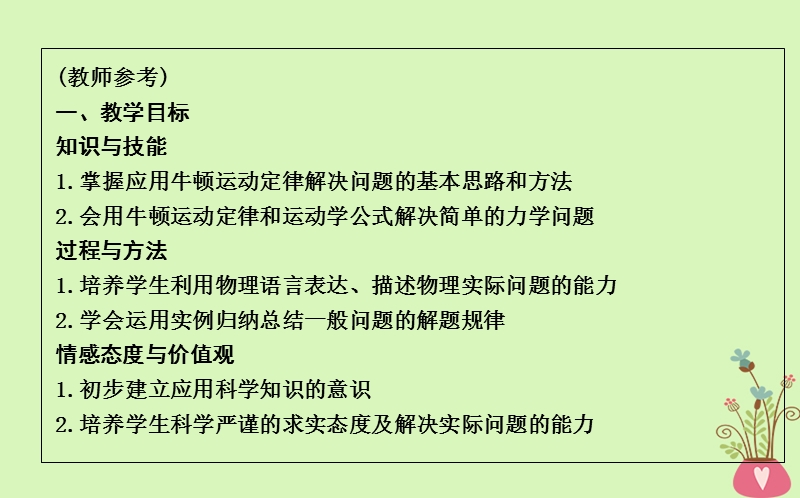 2017_2018版高中物理第4章牛顿运动定律第6节用牛顿运动定律解决问题(一)课件新人教版必修.ppt_第2页