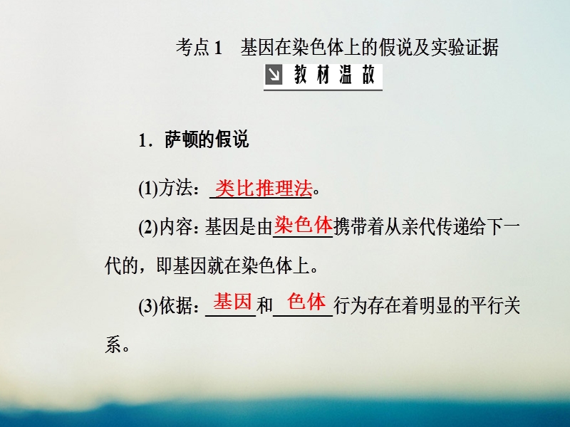 2019版高考生物总复习第五单元遗传定律和伴性遗传第3讲基因在染色体上和伴性遗传课件.ppt_第3页