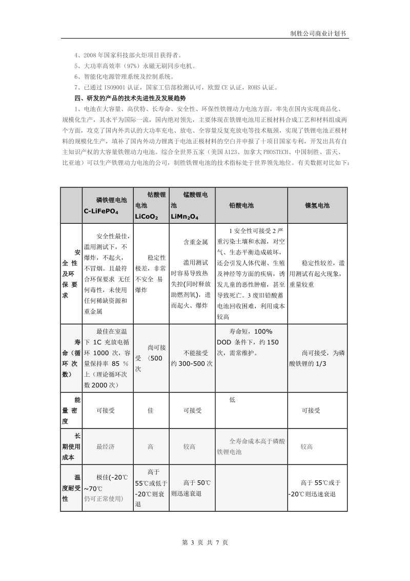 电动汽车行业的商业计划书.doc_第3页