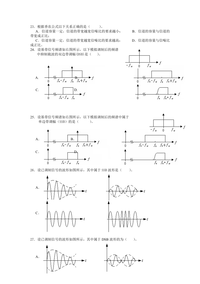 通信原理复习题-2014.doc_第2页