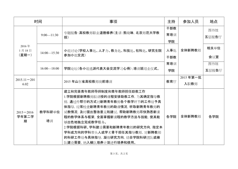 2005年新进教师培训会议议程.doc_第3页