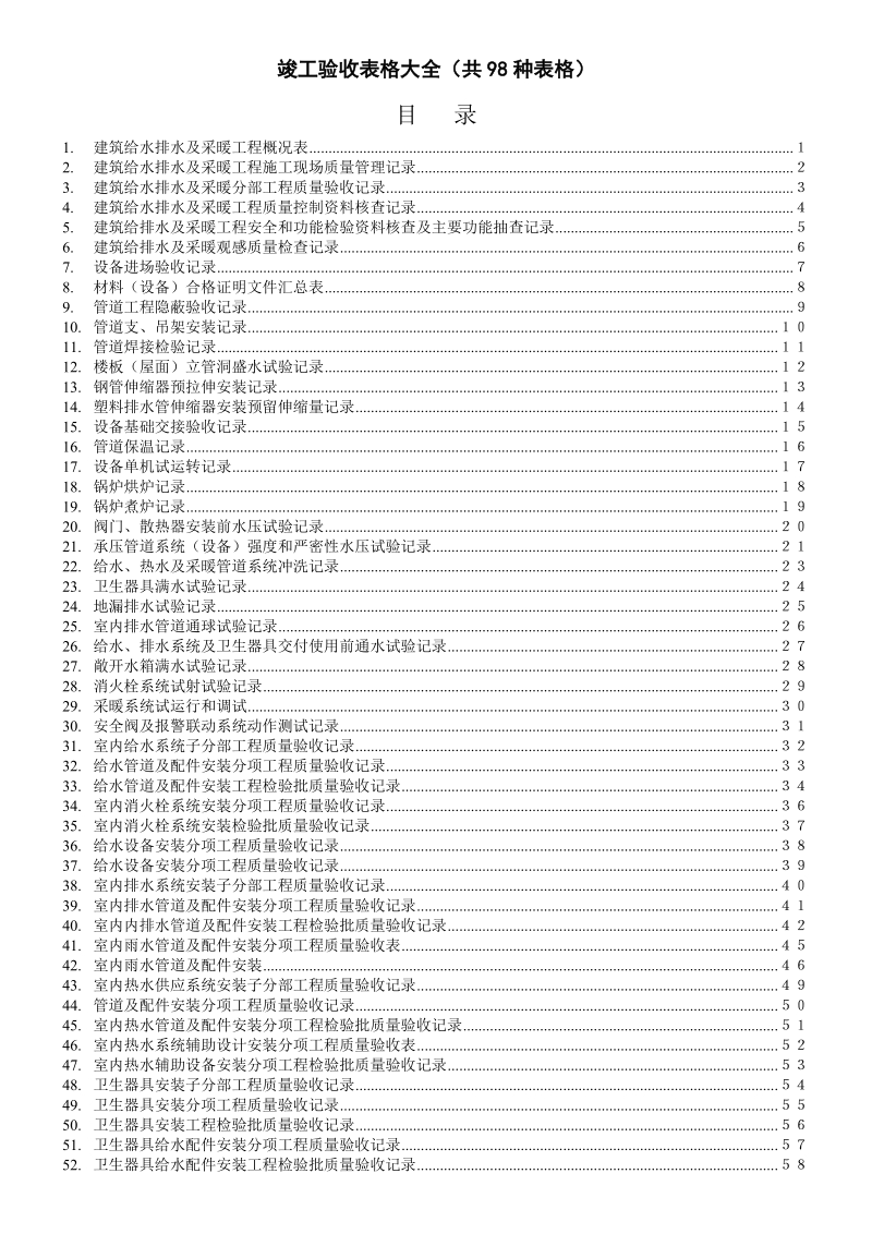 竣工验收表格大全.doc_第1页