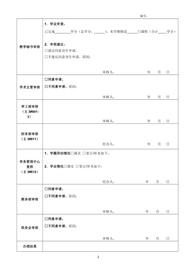 休学、保留学籍申请表.doc_第2页