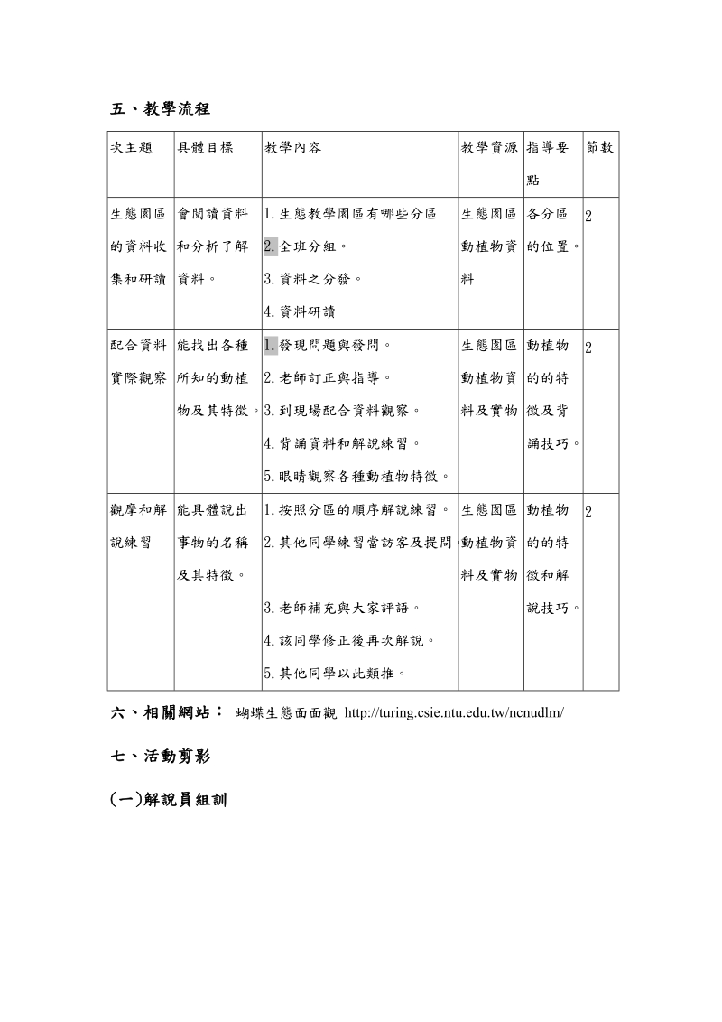 蝴蝶暨生态园区学童解说员组训(创意学子).doc_第3页