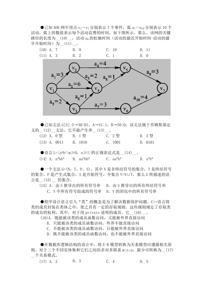 2002年度系统设计师（高级程序员）上午试题.doc_第2页