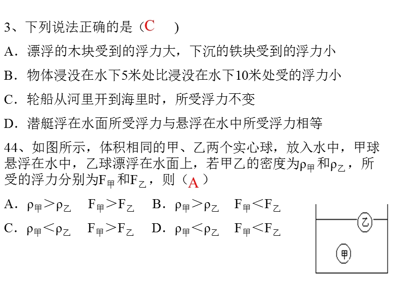 九级科学浮力课件1.ppt_第2页