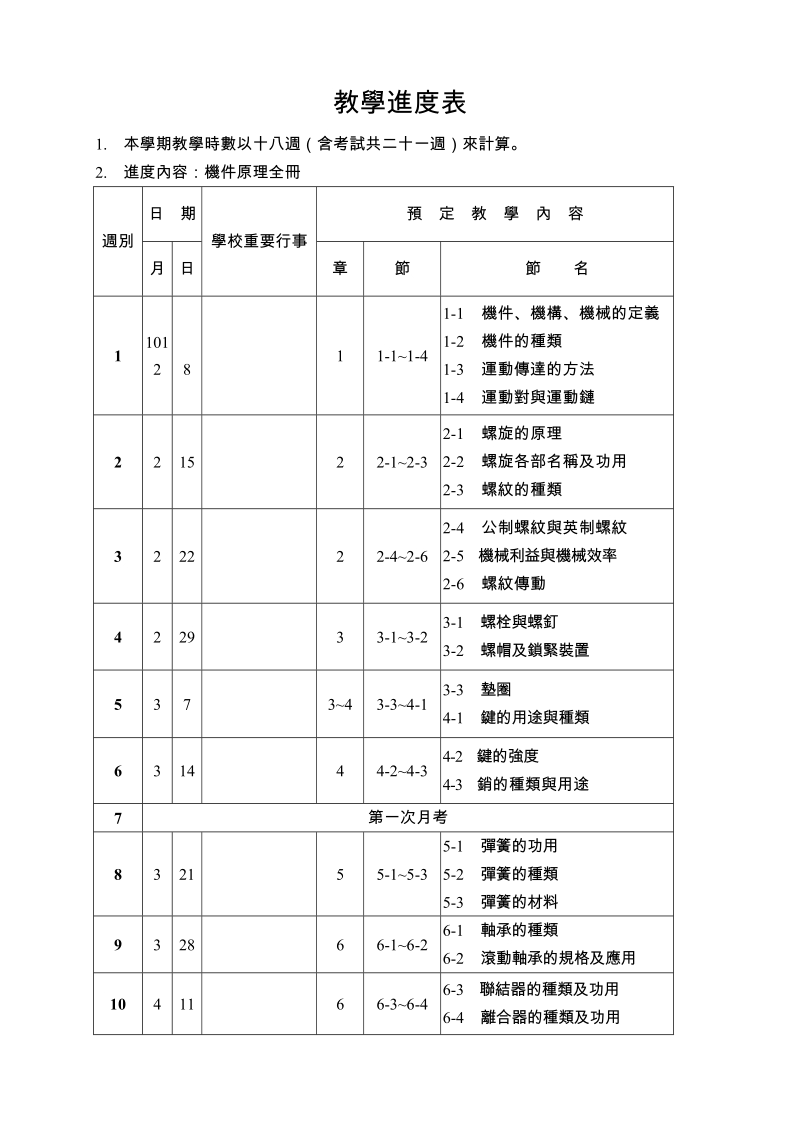 教学进度表.doc_第1页