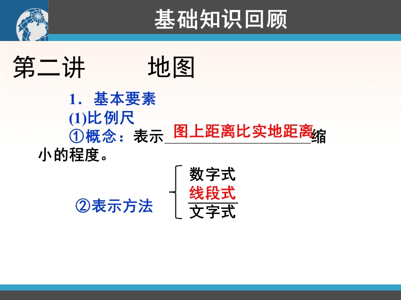 第二讲_地图等高线 概念：表示 缩小的程度.ppt_第1页