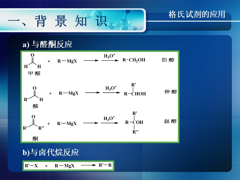 Grignard反应制备   2-甲基-2-丁醇.ppt_第3页